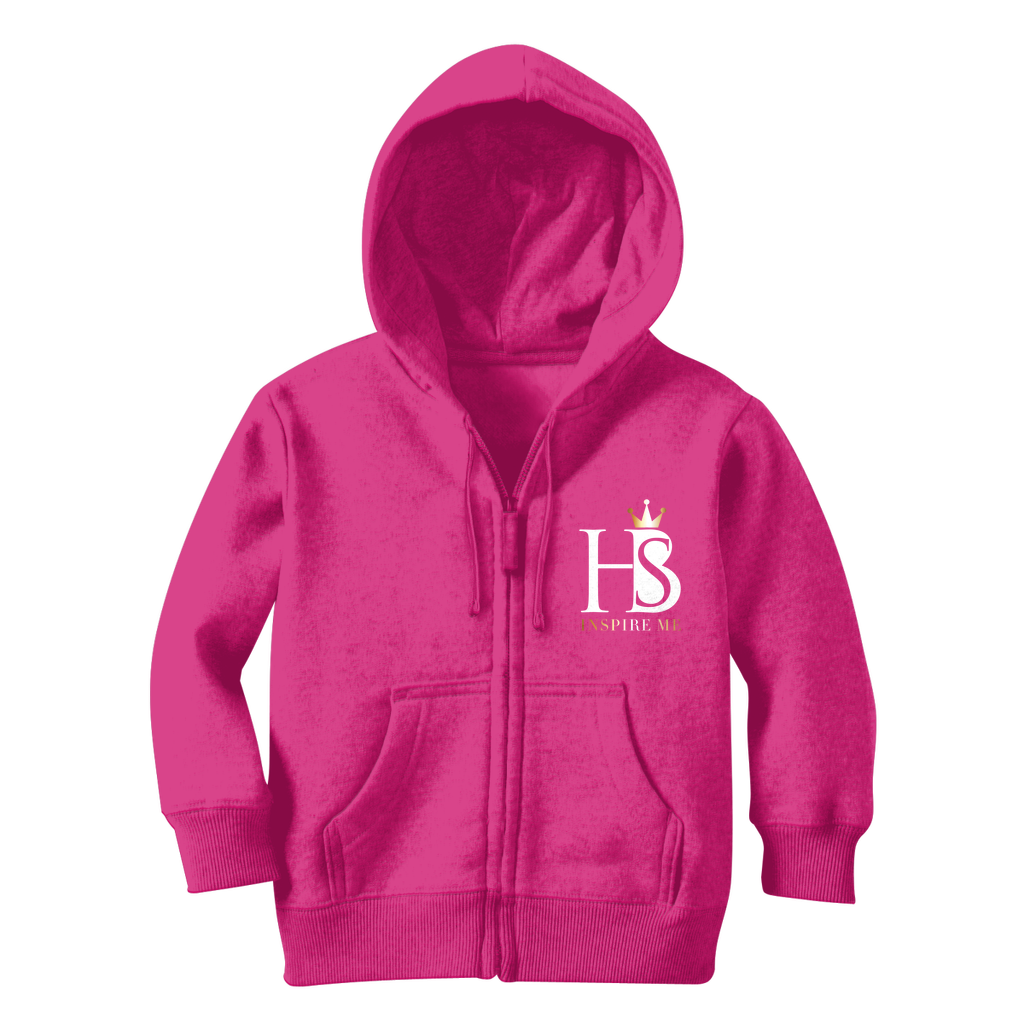 BE YOUtiful Kids Zip Hoodie - HBS Inspire Me