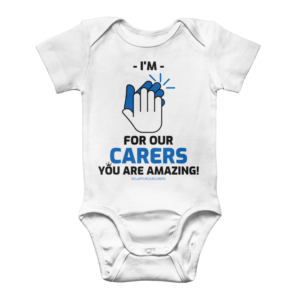 #Clapforourcarers Baby Bodysuit - HBS Inspire Me