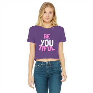 Be YOUtiful Women's Raw Edge T-Shirt - HBS Inspire Me