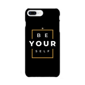 Be Yourself Full-Protective PC Hard Case For iPhone - HBS Inspire Me