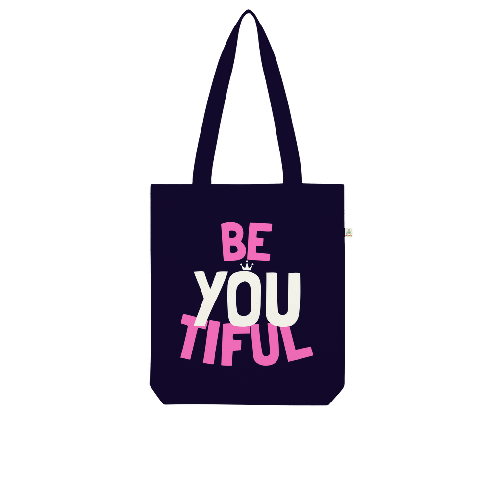 Be YOUtiful Organic Tote Bag - HBS Inspire Me