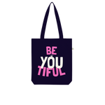 Be YOUtiful Organic Tote Bag - HBS Inspire Me