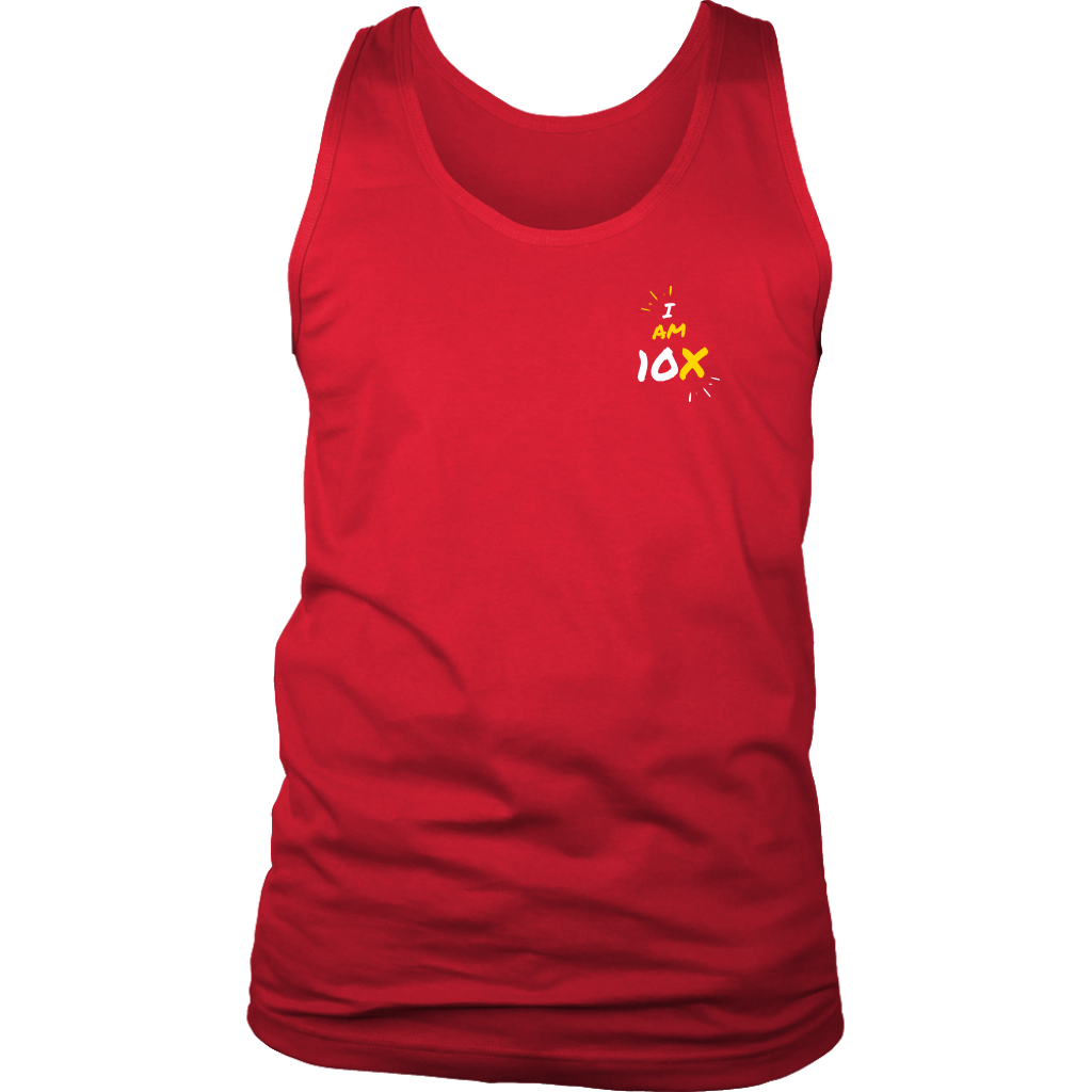 I Am 10X Men's Sport Tank - HBS Inspire Me