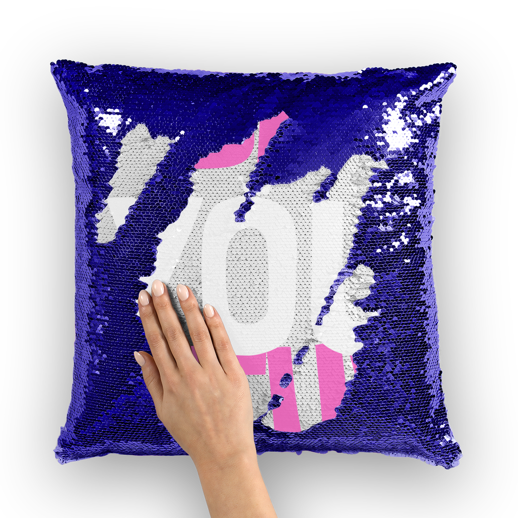 Be YOUtiful Sequin Cushion Cover - HBS Inspire Me