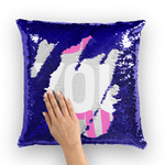 Be YOUtiful Sequin Cushion Cover - HBS Inspire Me