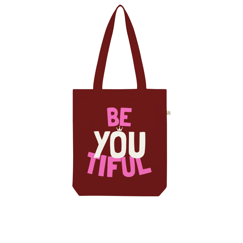 Be YOUtiful Organic Tote Bag - HBS Inspire Me