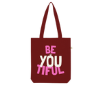 Be YOUtiful Organic Tote Bag - HBS Inspire Me