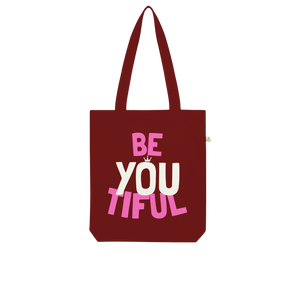 Be YOUtiful Organic Tote Bag - HBS Inspire Me