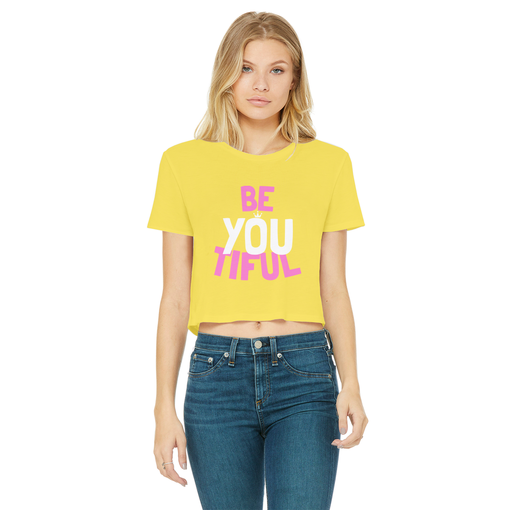 Be YOUtiful Women's Raw Edge T-Shirt - HBS Inspire Me