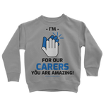 #Clapforourcarers Sweatshirt Kids/Junior - HBS Inspire Me