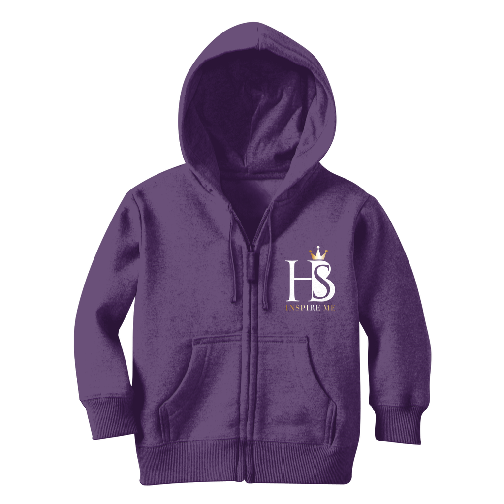 BE YOUtiful Kids Zip Hoodie - HBS Inspire Me