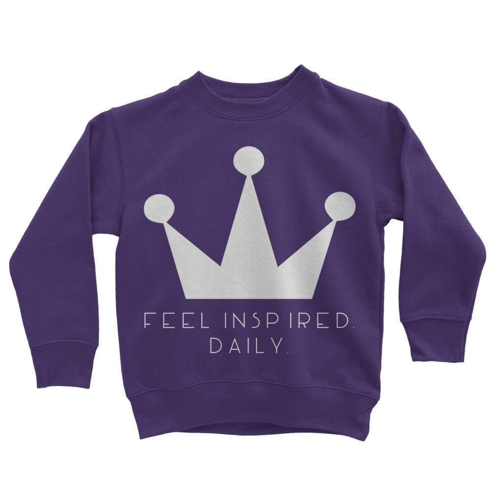 Feel Inspired. Daily. Sweatshirt Kids/Junior - HBS Inspire Me