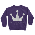 Feel Inspired. Daily. Sweatshirt Kids/Junior - HBS Inspire Me