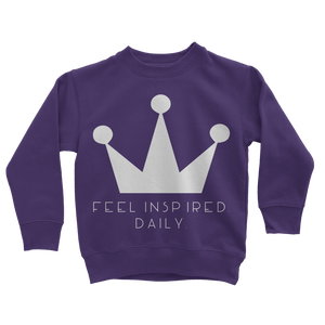 Feel Inspired. Daily. Sweatshirt Kids/Junior - HBS Inspire Me