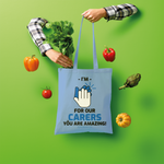 #Clapforourcarers Shopper Tote Bag - HBS Inspire Me