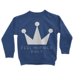 Feel Inspired. Daily. Sweatshirt Kids/Junior - HBS Inspire Me