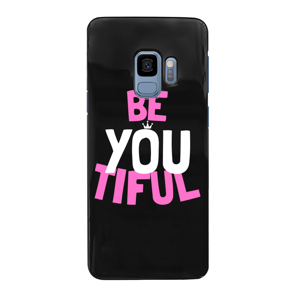 Be YOUtiful Black Hard Phone Case - HBS Inspire Me