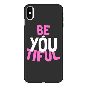 Be YOUtiful Black Hard Phone Case - HBS Inspire Me