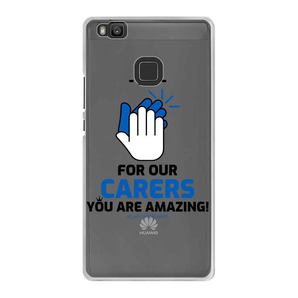 CLAPFOROURCARERS #Clapforourcarers Transparent Hard Phone Case - HBS Inspire Me