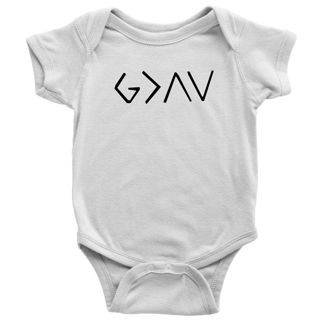 HIGHS AND LOWS UNISEX BABY BODYSUIT - HBS Inspire Me