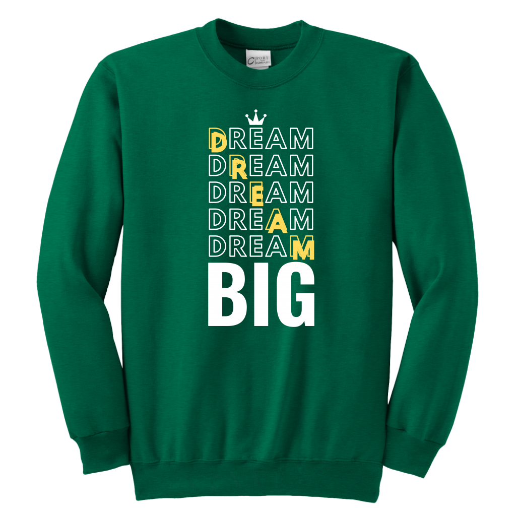 Dream Big Youth Sweatshirt - HBS Inspire Me