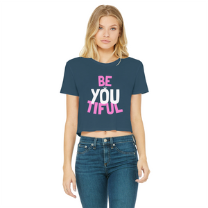 Be YOUtiful Women's Raw Edge T-Shirt - HBS Inspire Me