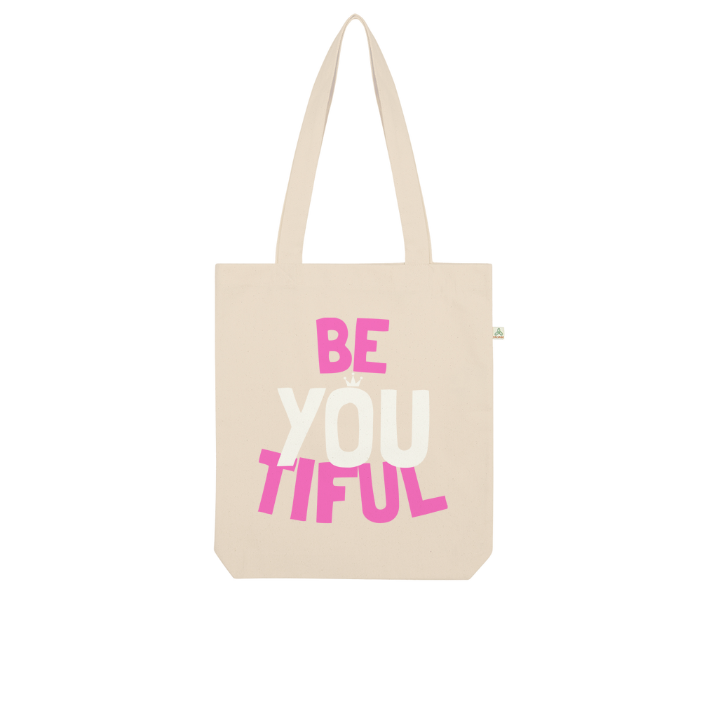 Be YOUtiful Organic Tote Bag - HBS Inspire Me