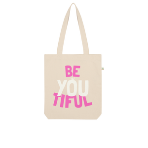 Be YOUtiful Organic Tote Bag - HBS Inspire Me