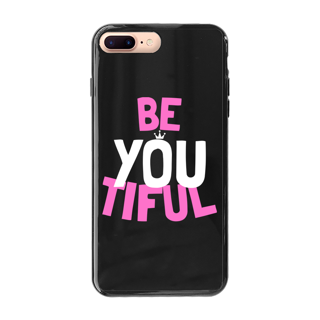 Be YOUtiful Black Soft Phone Case - HBS Inspire Me