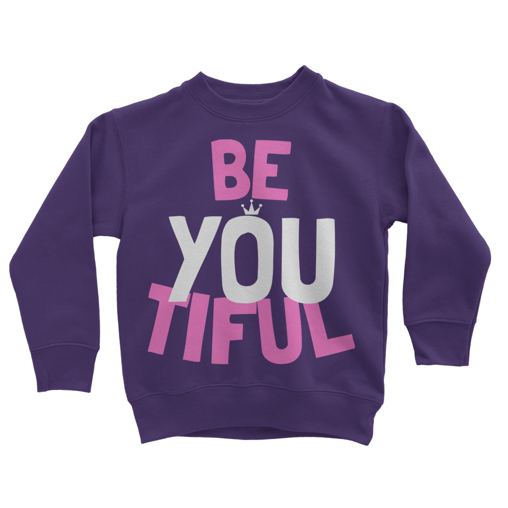 BE YOU Collection Be YOUtiful Kids Sweatshirt - HBS Inspire Me