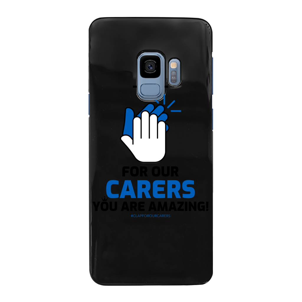 CLAPFOROURCARERS #Clapforourcarers Transparent Hard Phone Case - HBS Inspire Me