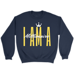 I AM A Millionaire Crewneck Sweatshirt - HBS Inspire Me