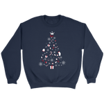 Christmas Tree Adult Crewneck Unisex Sweatshirt (Available in 6 different colours) - HBS Inspire Me