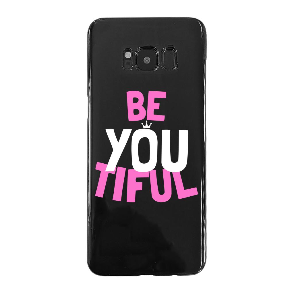 Be YOUtiful Black Soft Phone Case - HBS Inspire Me