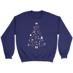 Christmas Tree Adult Crewneck Unisex Sweatshirt (Available in 6 different colours) - HBS Inspire Me