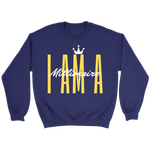 I AM A Millionaire Crewneck Sweatshirt - HBS Inspire Me