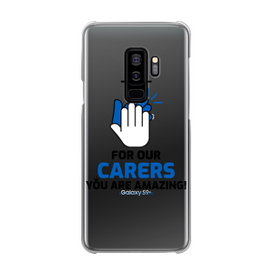 CLAPFOROURCARERS #Clapforourcarers Transparent Hard Phone Case - HBS Inspire Me