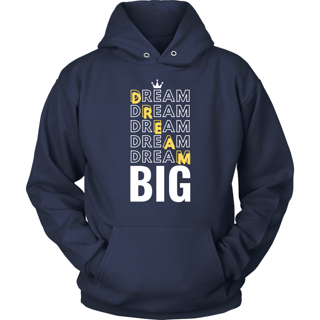 Dream Big Men's Hoodie - HBS Inspire Me