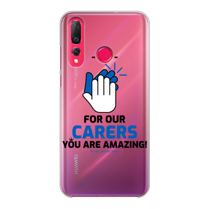 CLAPFOROURCARERS #Clapforourcarers Transparent Hard Phone Case - HBS Inspire Me