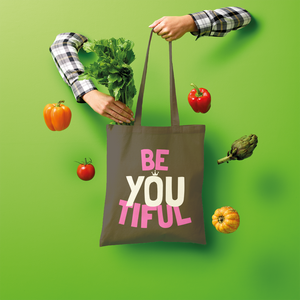 Be YOUtiful Shopper Tote Bag - HBS Inspire Me