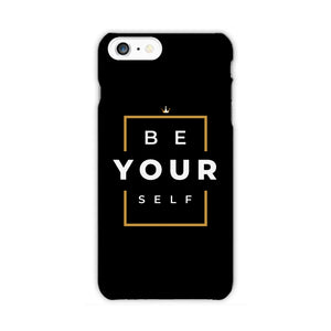 Be Yourself Full-Protective PC Hard Case For iPhone - HBS Inspire Me