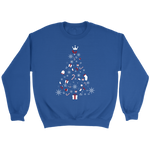 Christmas Tree Adult Crewneck Unisex Sweatshirt (Available in 6 different colours) - HBS Inspire Me