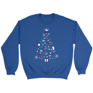 Christmas Tree Adult Crewneck Unisex Sweatshirt (Available in 6 different colours) - HBS Inspire Me