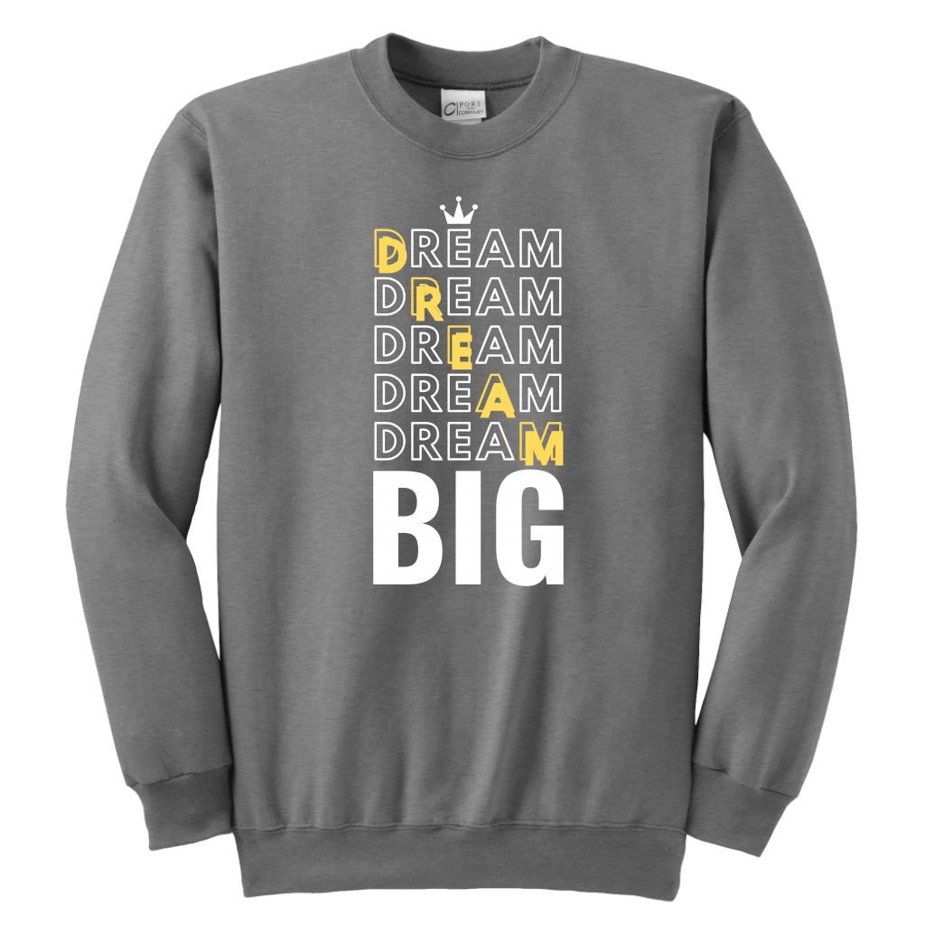 Dream Big Youth Sweatshirt - HBS Inspire Me