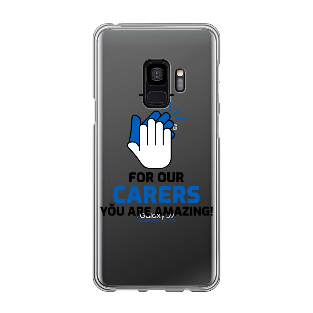 CLAPFOROURCARERS #Clapforourcarers Transparent Soft Phone Case - HBS Inspire Me