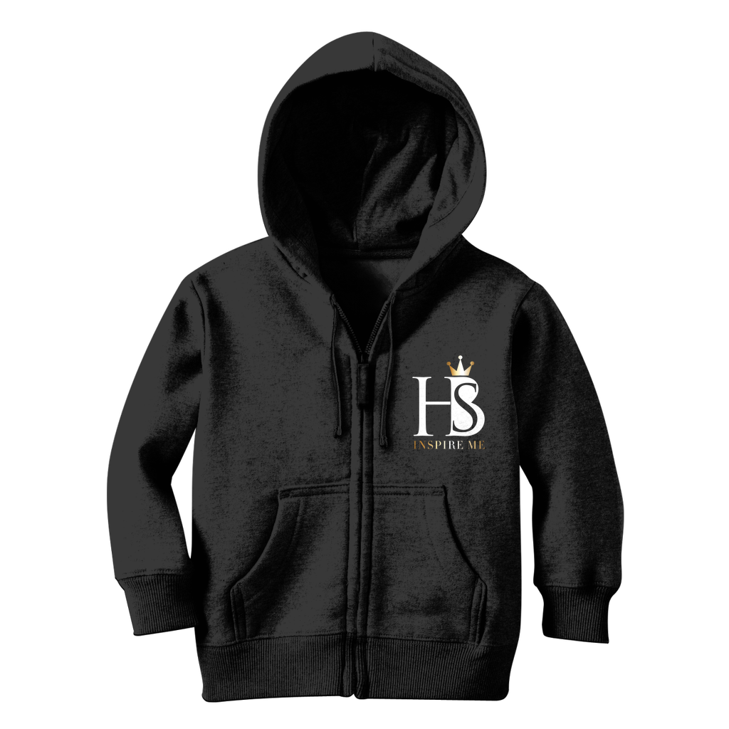 BE YOUtiful Kids Zip Hoodie - HBS Inspire Me