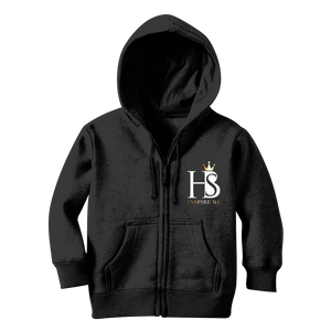 BE YOUtiful Kids Zip Hoodie - HBS Inspire Me