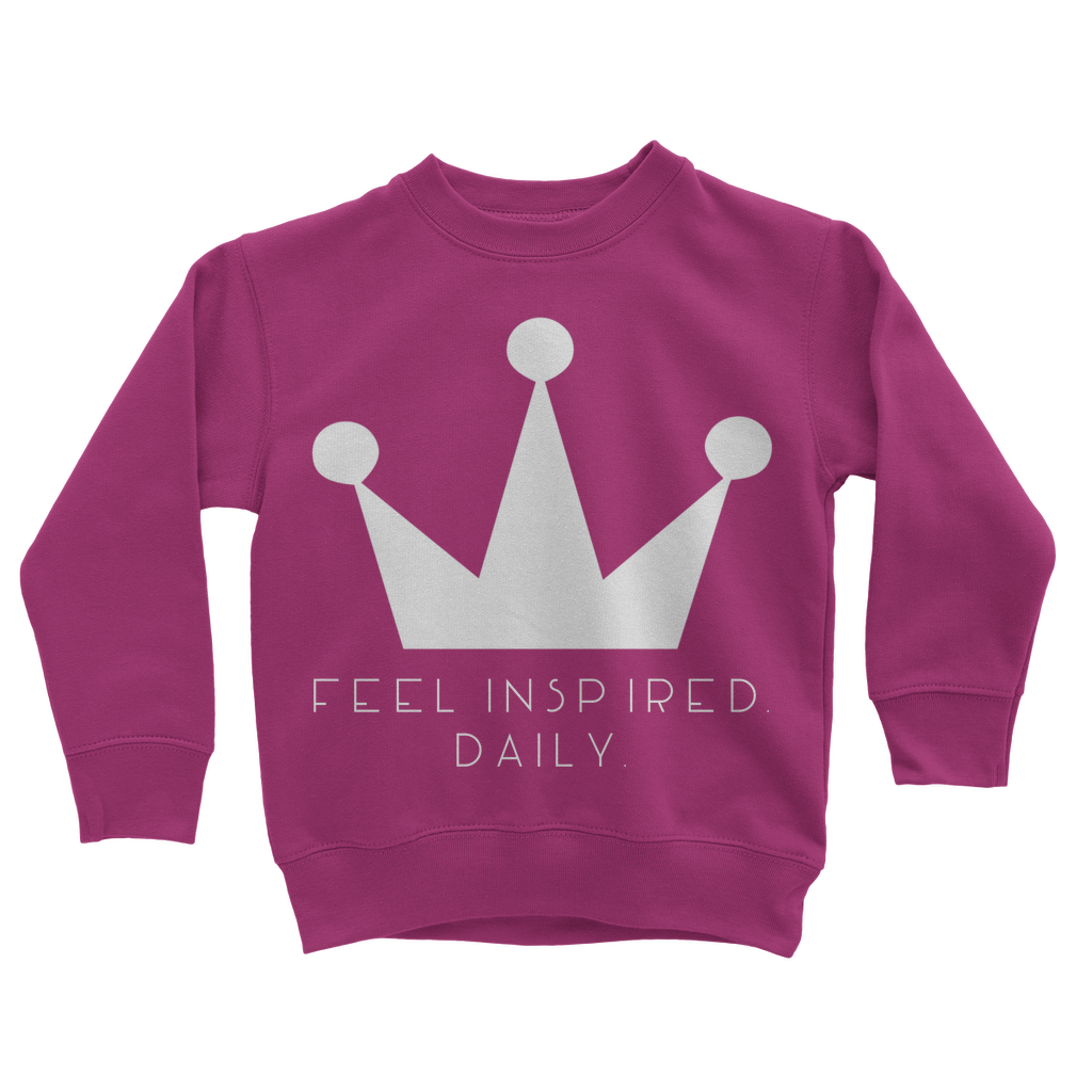 Feel Inspired. Daily. Sweatshirt Kids/Junior - HBS Inspire Me