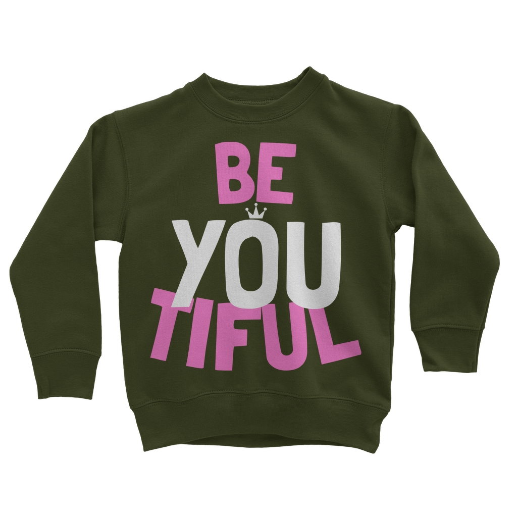 BE YOU Collection Be YOUtiful Kids Sweatshirt - HBS Inspire Me