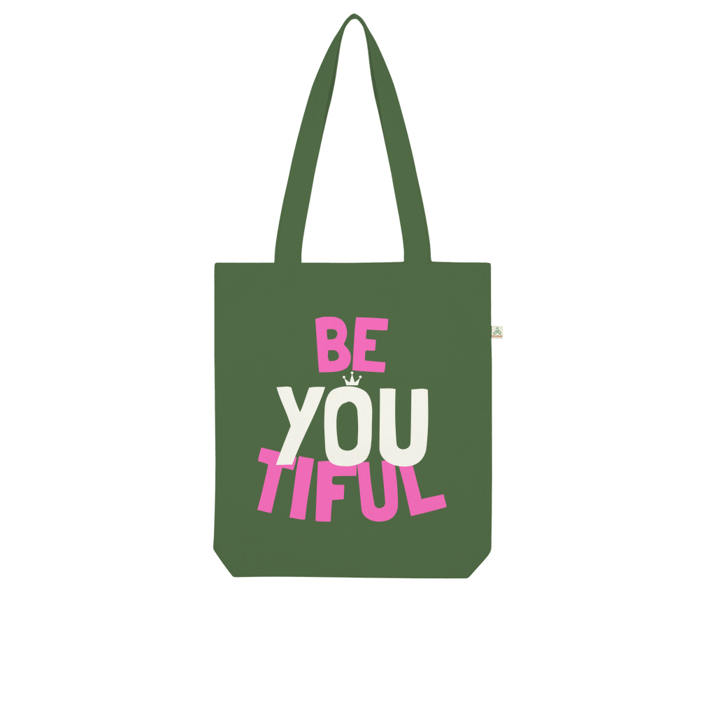 Be YOUtiful Organic Tote Bag - HBS Inspire Me